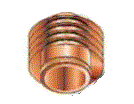 TERMINALE ARCHITETTONICO DIAMETRO 180/230 RAME