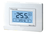 TERMOSTATO T-TOUCH 503 PARETE AD INCASSO BIANCO